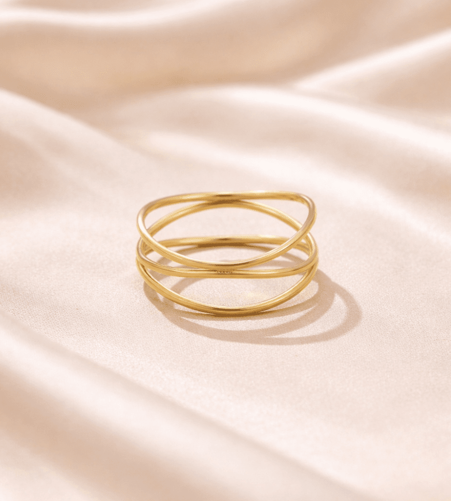 Infinity Loop Ring - Mireva Jewelry