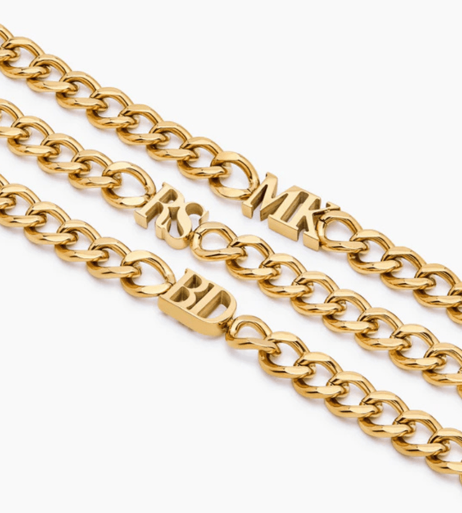 Initial Choker Necklace - Mireva Jewelry