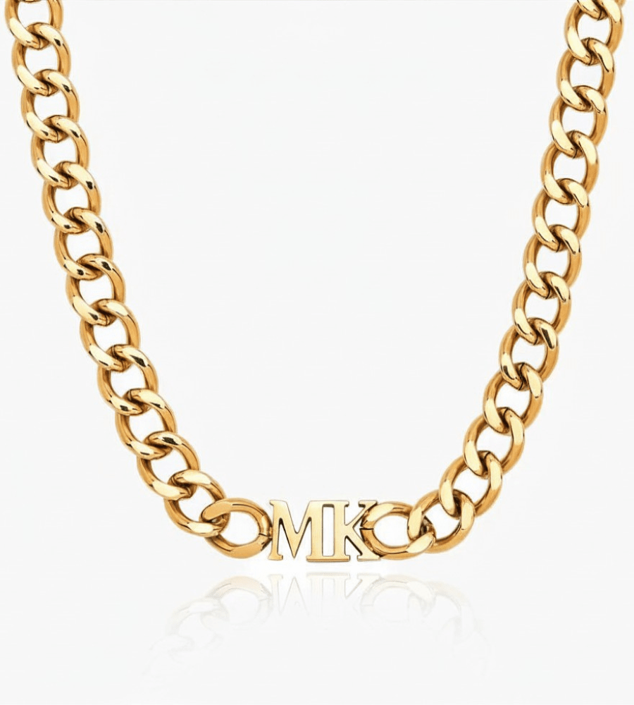 Initial Choker Necklace - Mireva Jewelry