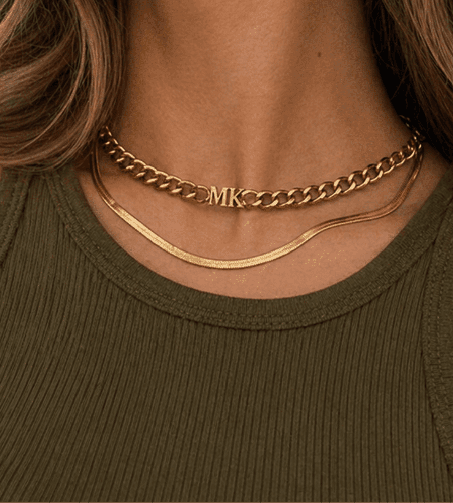 Initial Choker Necklace - Mireva Jewelry