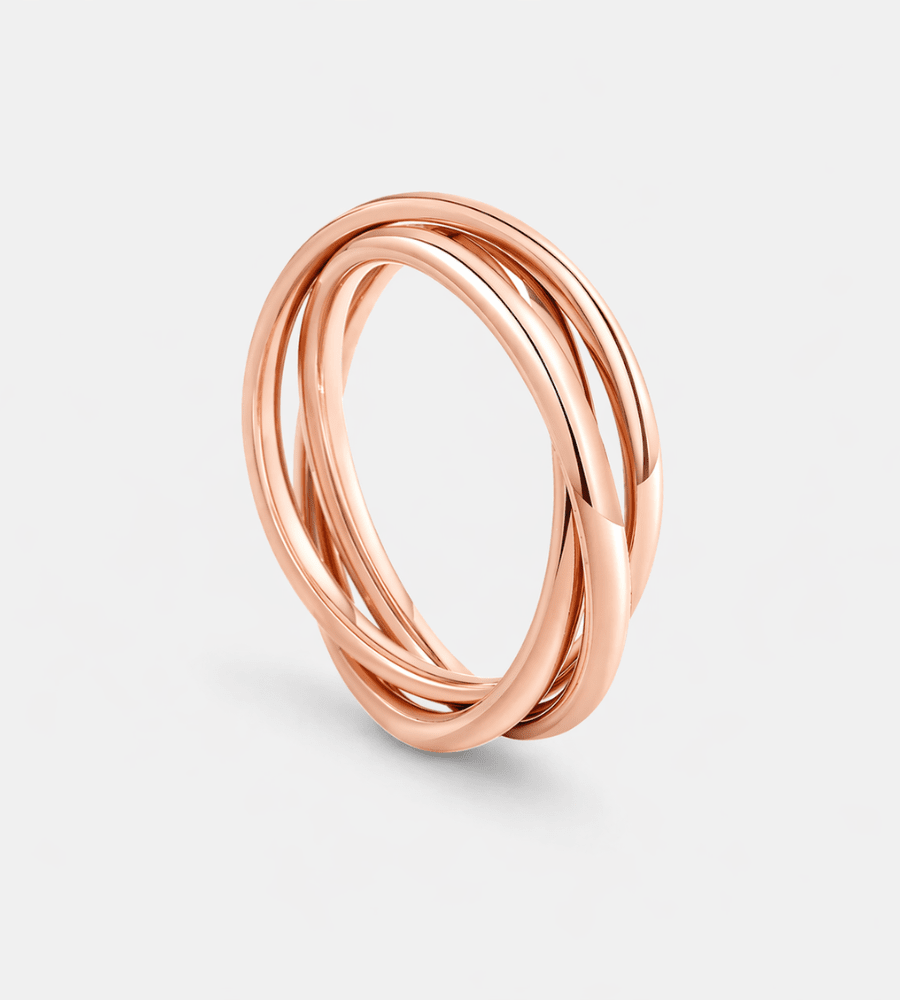 Interlocking Fidget Ring - Mireva Jewelry