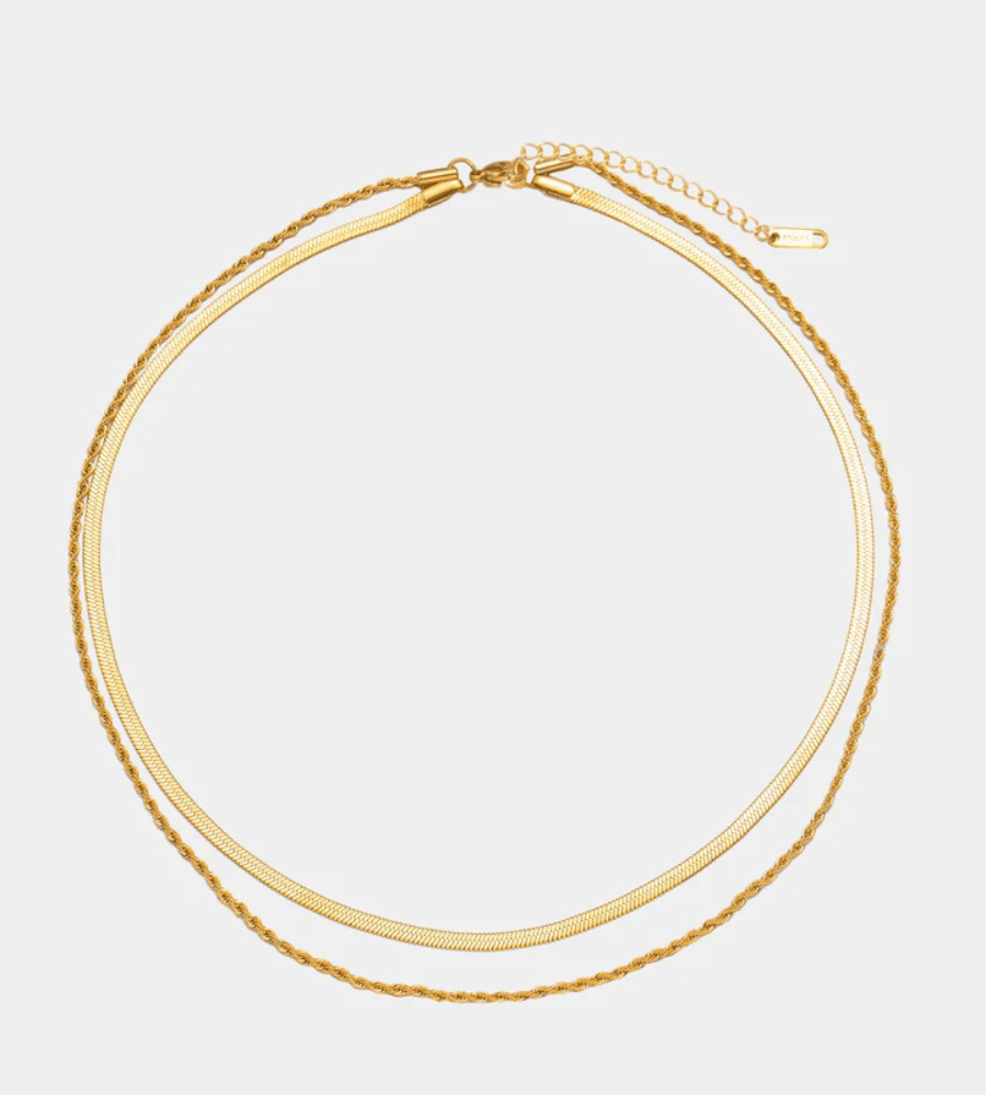 Ios Layered Necklace - Mireva Jewelry