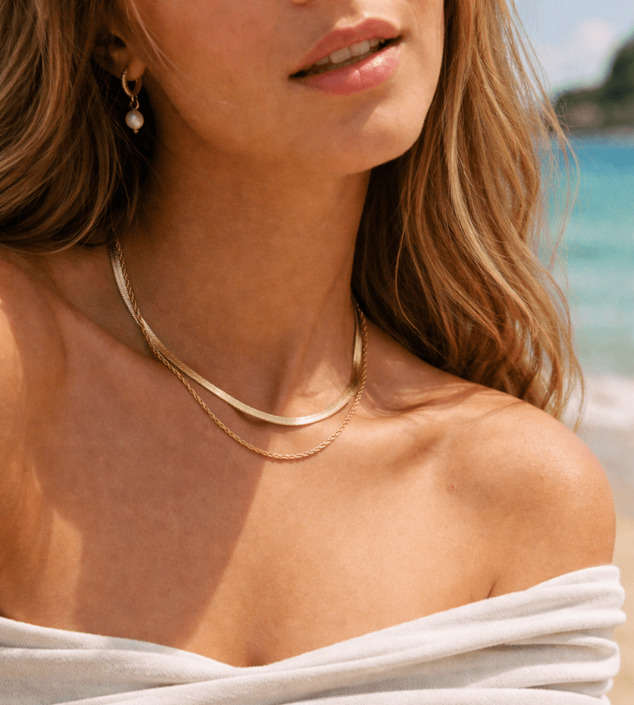 Ios Layered Necklace - Mireva Jewelry