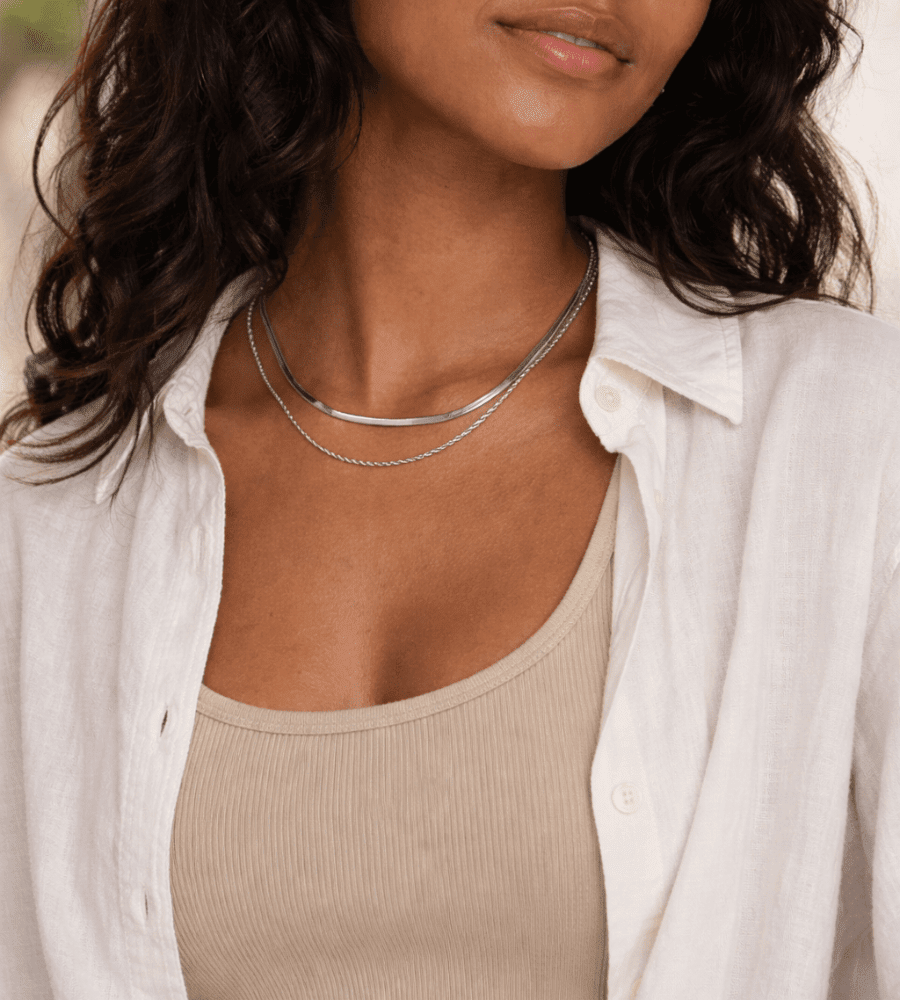 Ios Layered Necklace - Mireva Jewelry