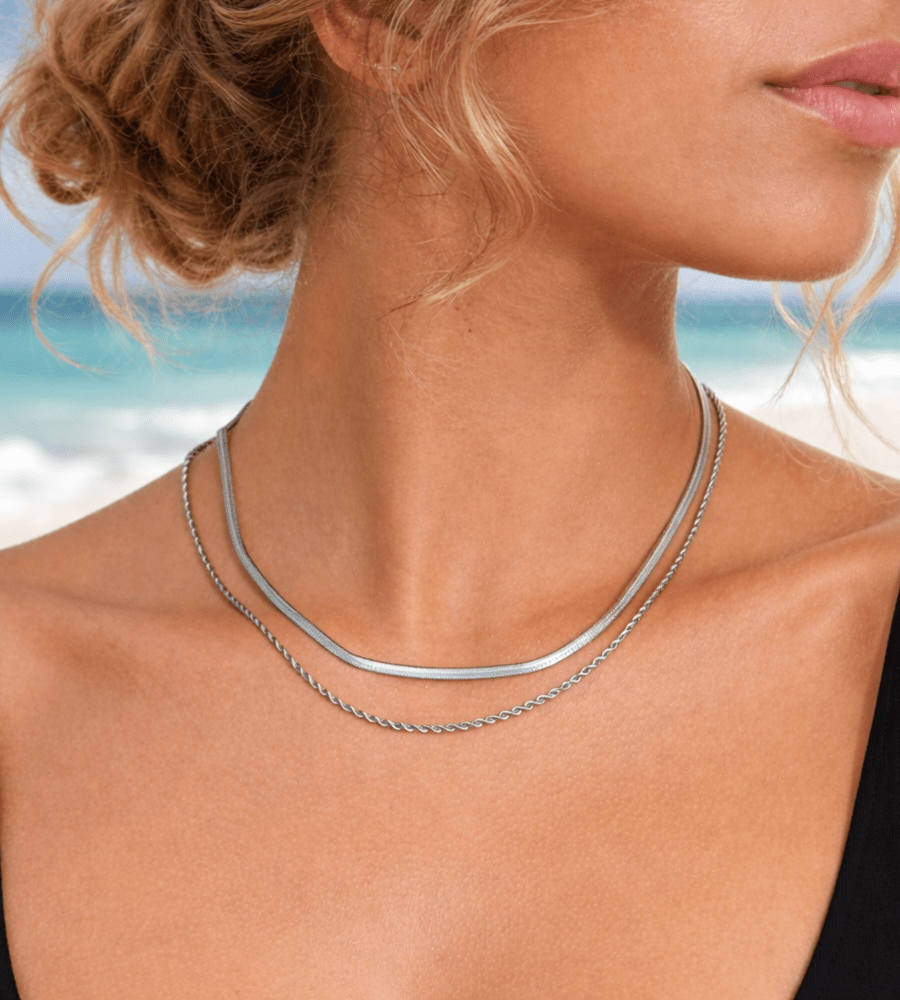 Ios Layered Necklace - Mireva Jewelry