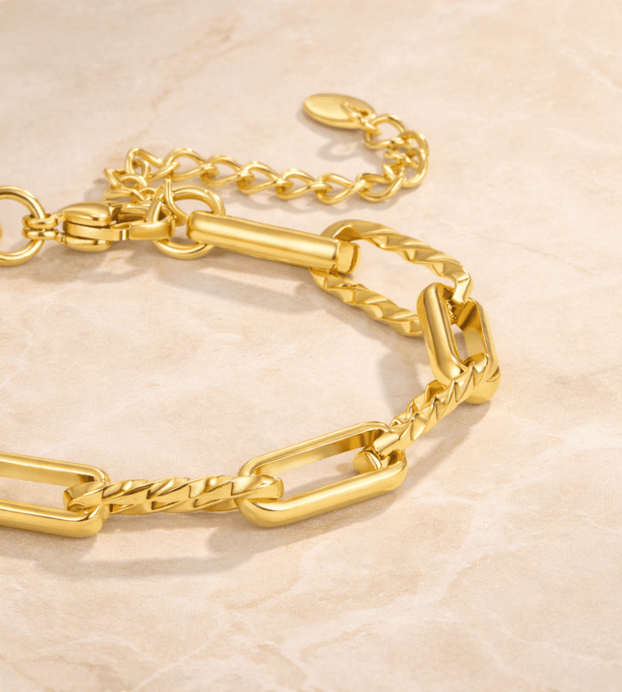 Jihan Chunky Bracelet - Mireva Jewelry