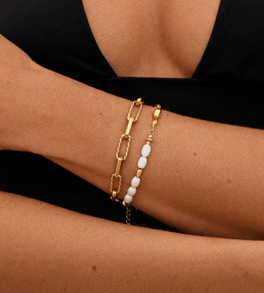 Jihan Chunky Bracelet - Mireva Jewelry