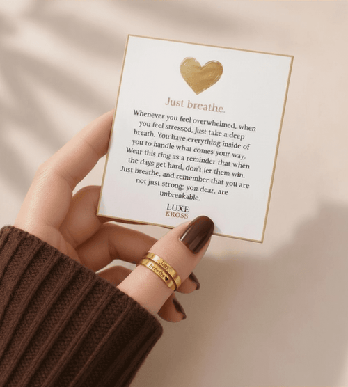 Just Breathe Ring - Mireva Jewelry