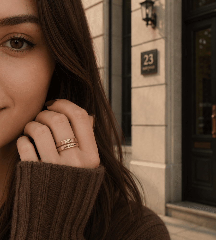 Just Breathe Ring - Mireva Jewelry