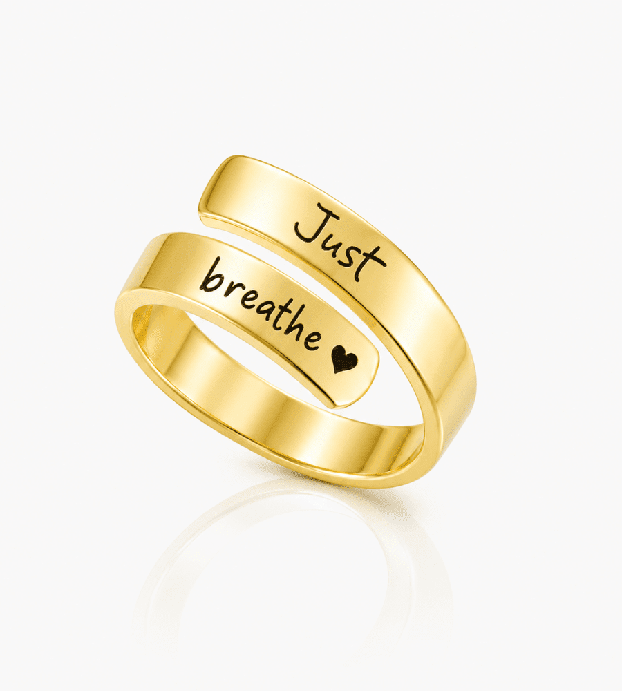 Just Breathe Ring - Mireva Jewelry