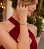 Knotted Gold Bracelet - Mireva Jewelry