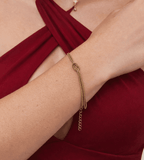 Knotted Gold Bracelet - Mireva Jewelry
