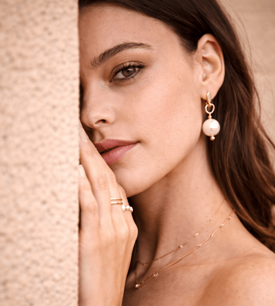 Knotted Pearl Earrings - Mireva Jewelry
