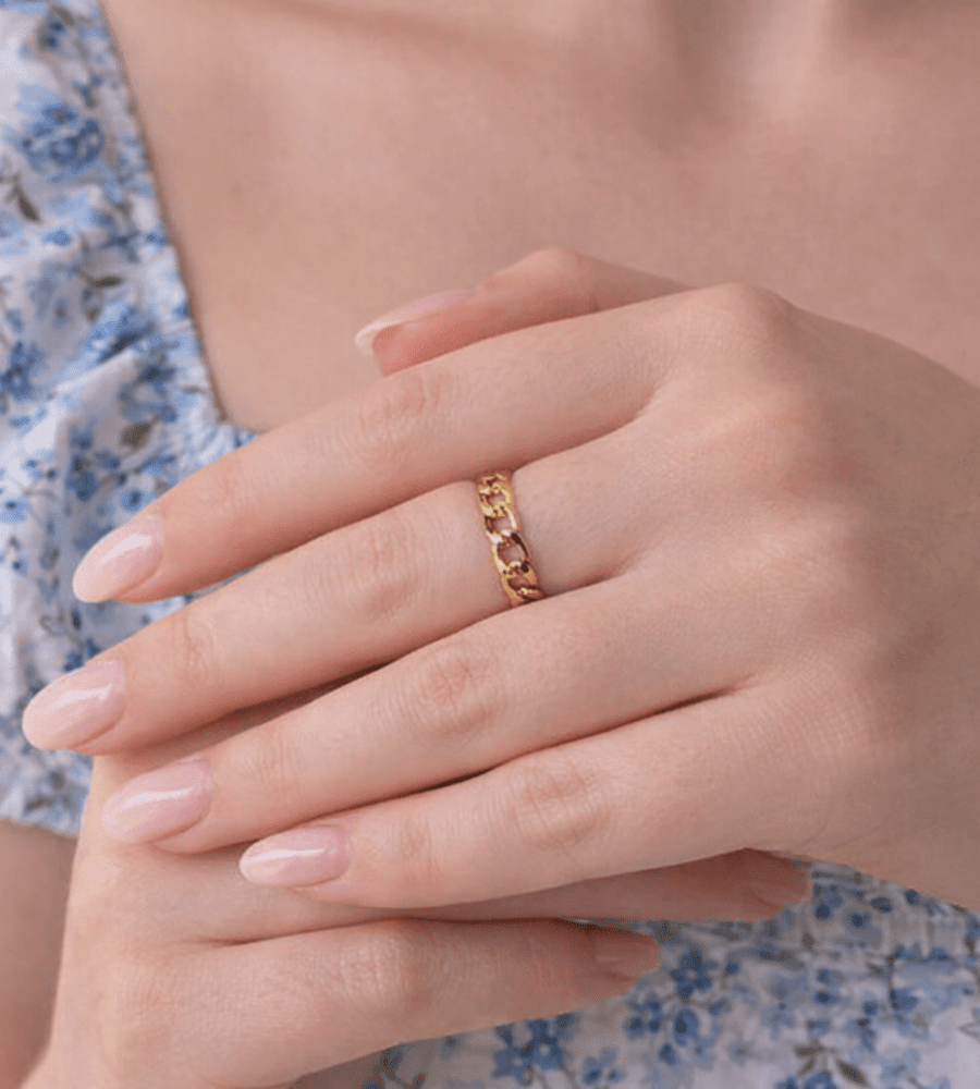 LA Link Ring - Mireva Jewelry