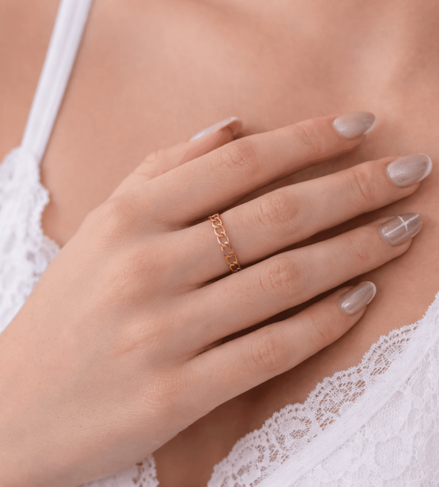 LA Link Ring - Mireva Jewelry