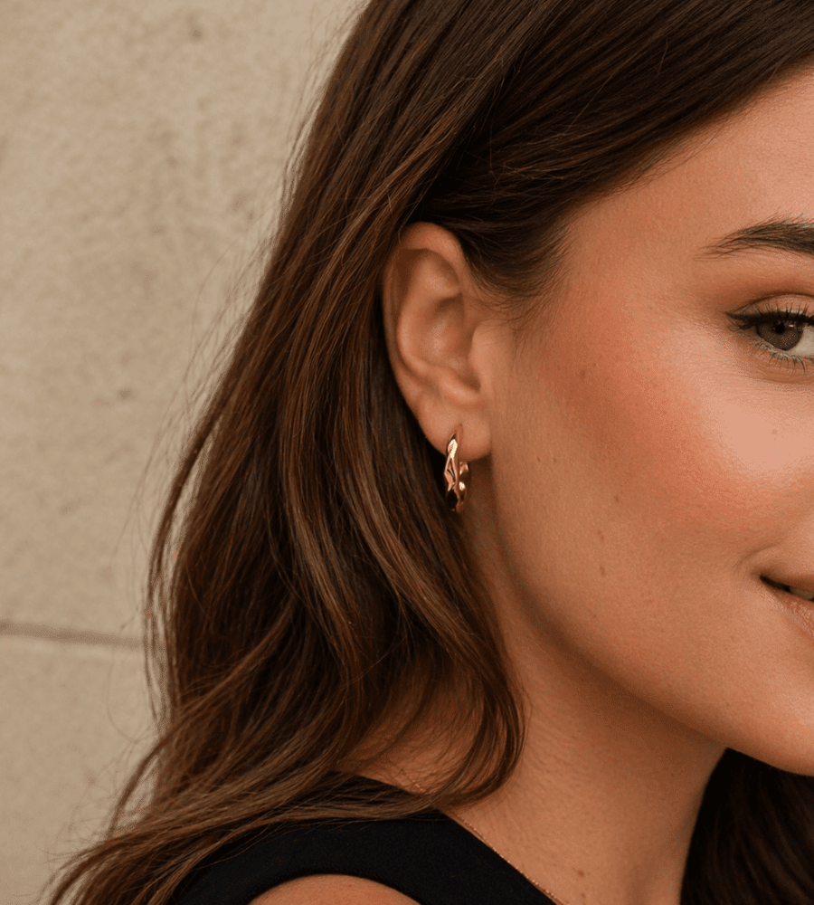 Lala Hoop Earrings - Mireva Jewelry