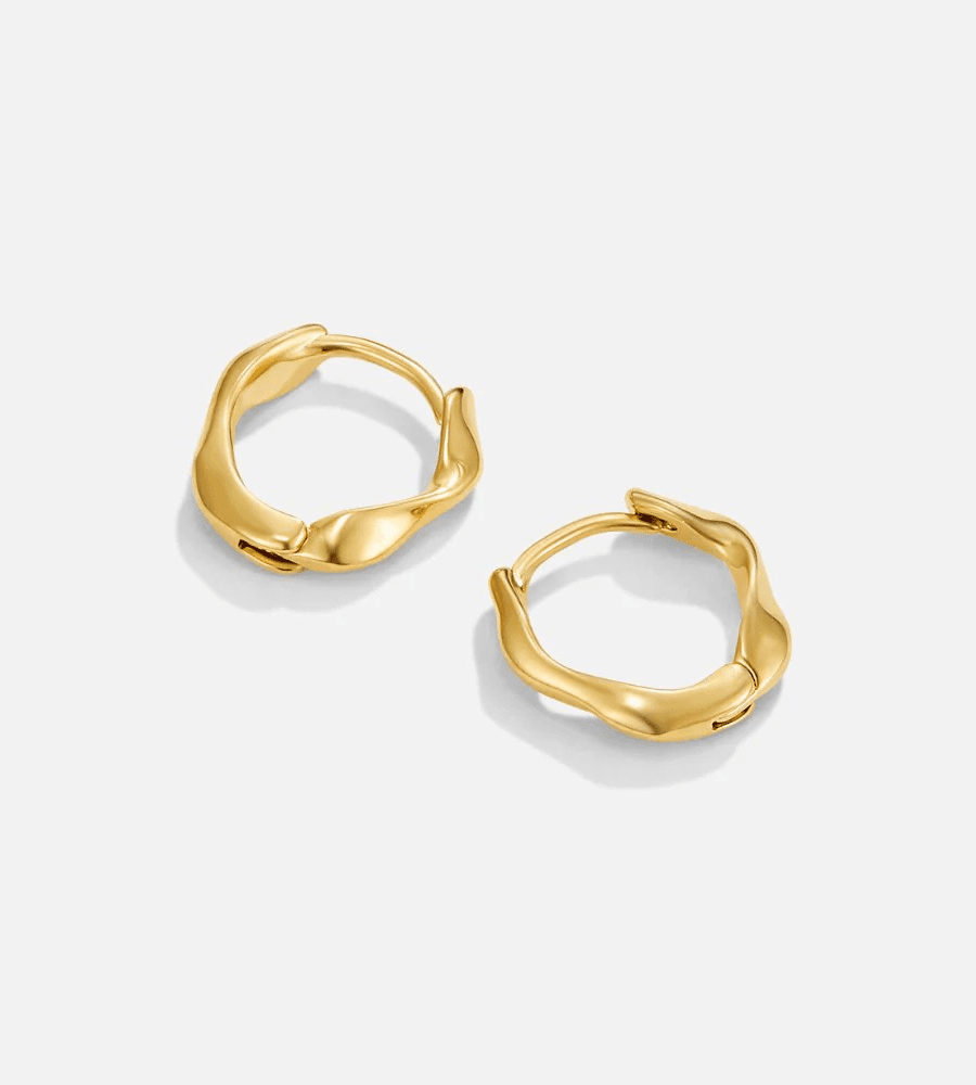 Lala Hoop Earrings - Mireva Jewelry