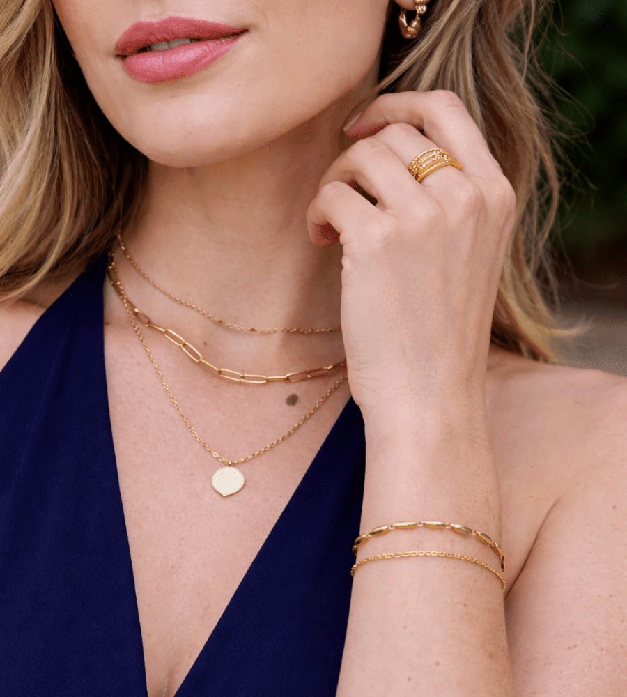 Layered Wave Bracelet - Mireva Jewelry