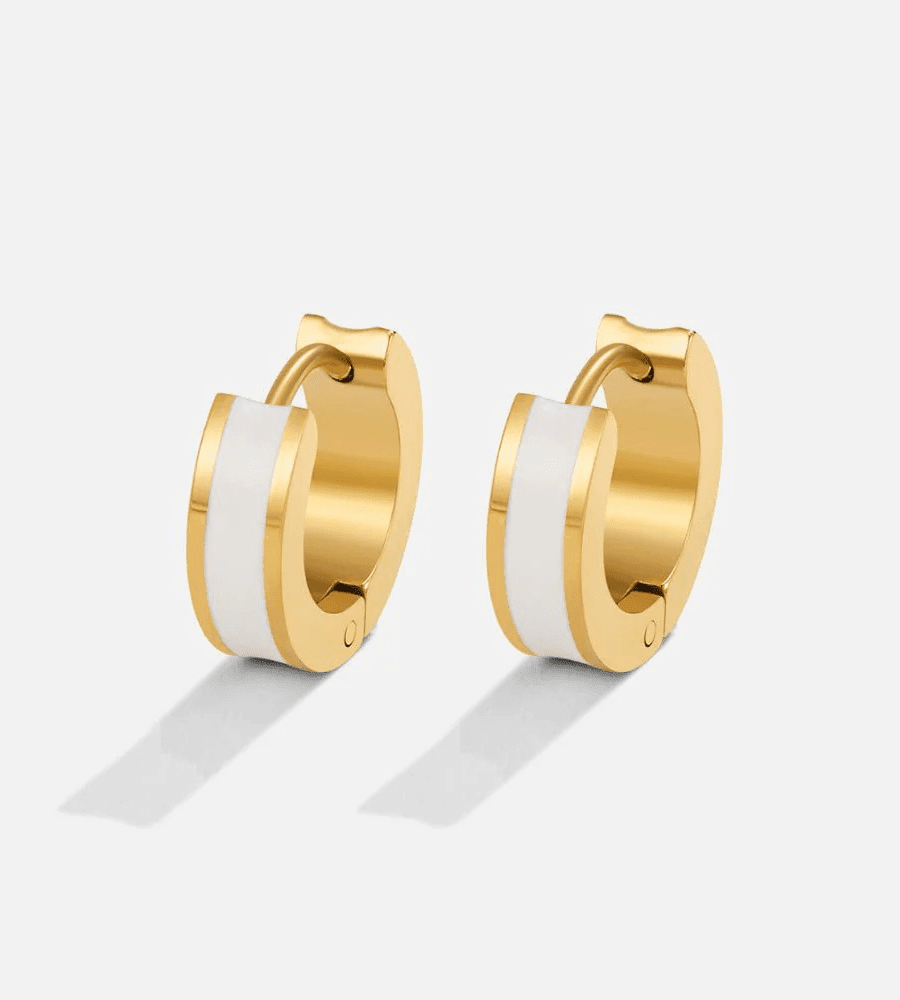 Leigh Hoop Earrings - Mireva Jewelry
