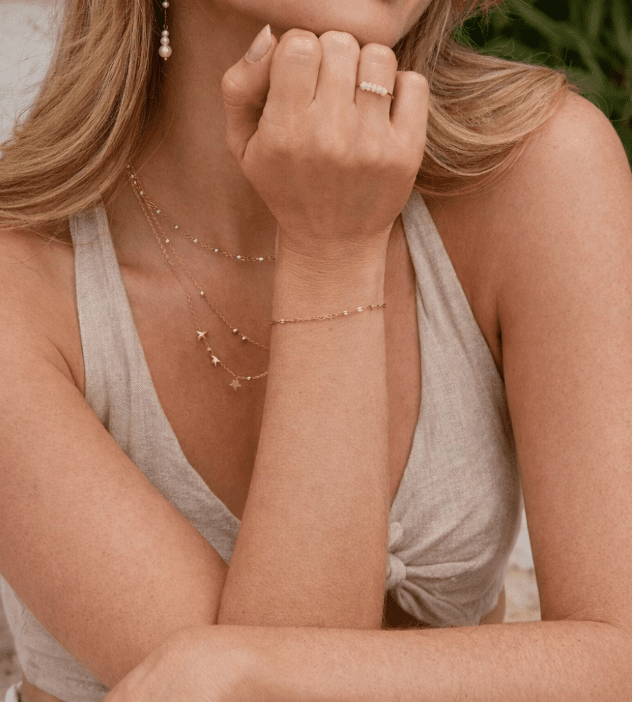 Leila Chain Bracelet - Mireva Jewelry