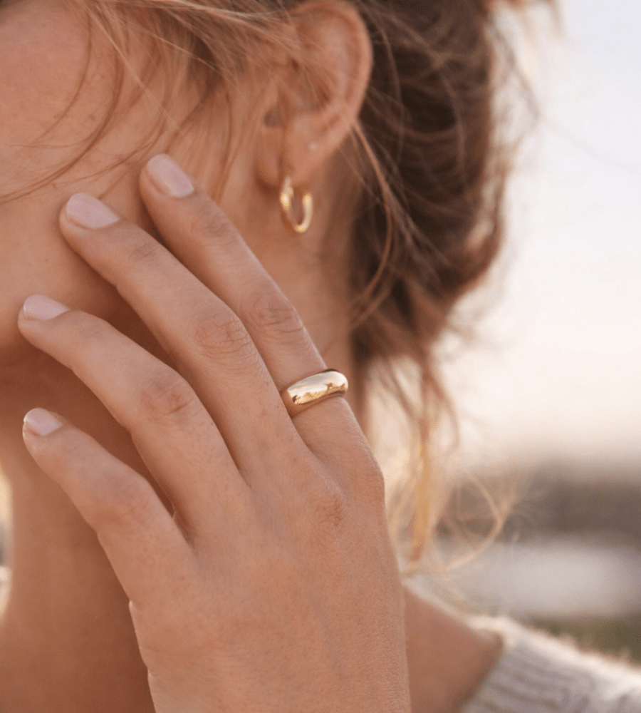 Leilani Dome Ring - Mireva Jewelry