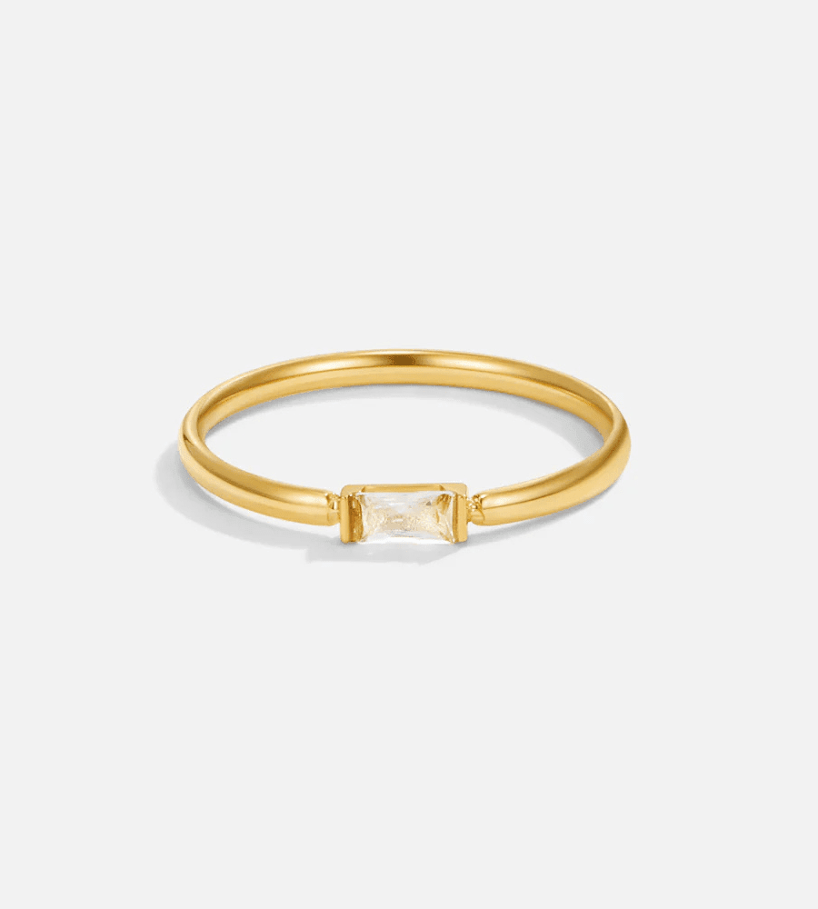Leonore Crystal Ring - Mireva Jewelry