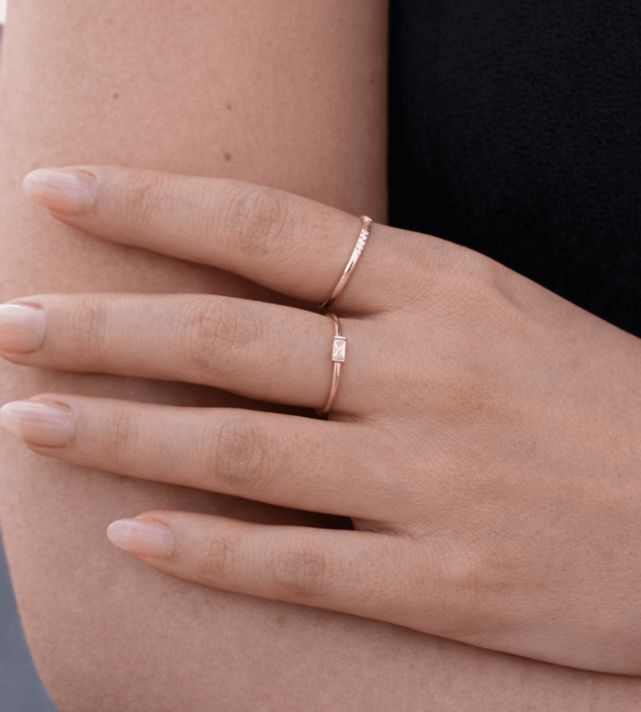 Leonore Crystal Ring - Mireva Jewelry