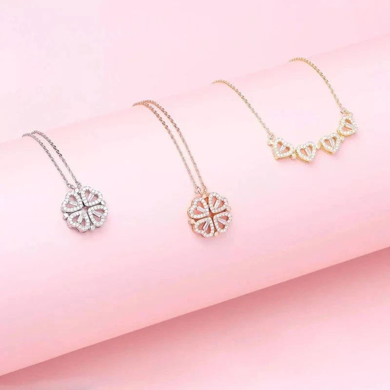Lucky Heart Necklace - Mireva Jewelry