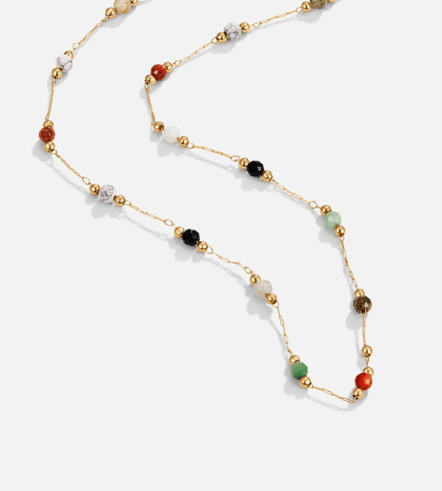 Lulu Beaded Necklace - Mireva Jewelry