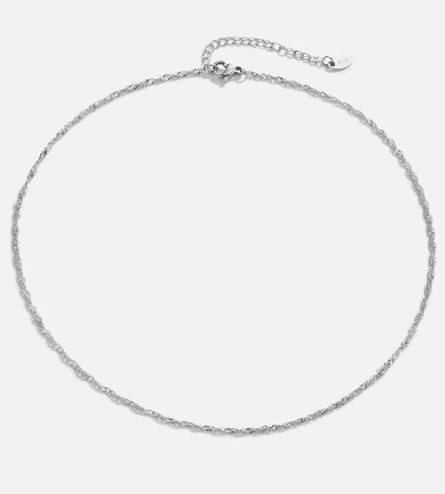 Mila Twist Necklace - Mireva Jewelry