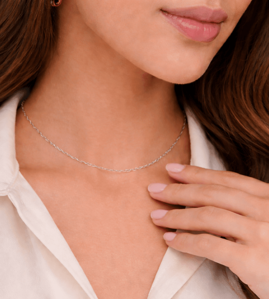 Mila Twist Necklace - Mireva Jewelry