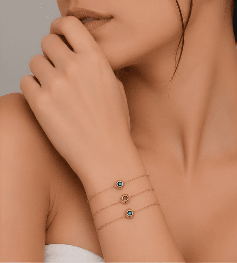 Mini Birthstone Bracelet - Mireva Jewelry