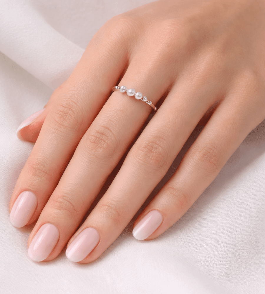 Mini Pearls Ring - Mireva Jewelry
