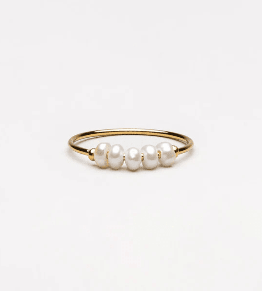 Mini Pearls Ring - Mireva Jewelry