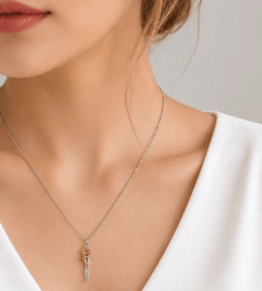 Mommy & Me Hug Necklace Necklaces Mireva Jewelry 