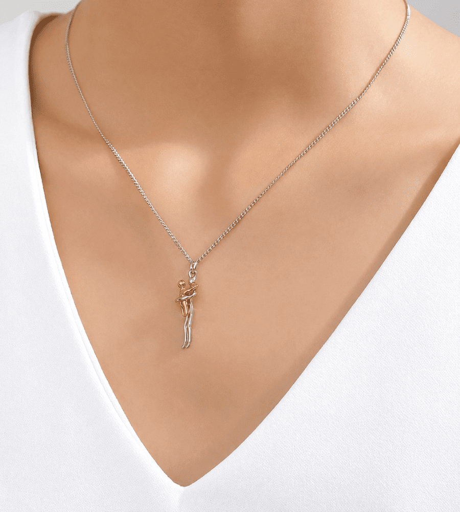 Mommy & Me Hug Necklace Necklaces Mireva Jewelry 
