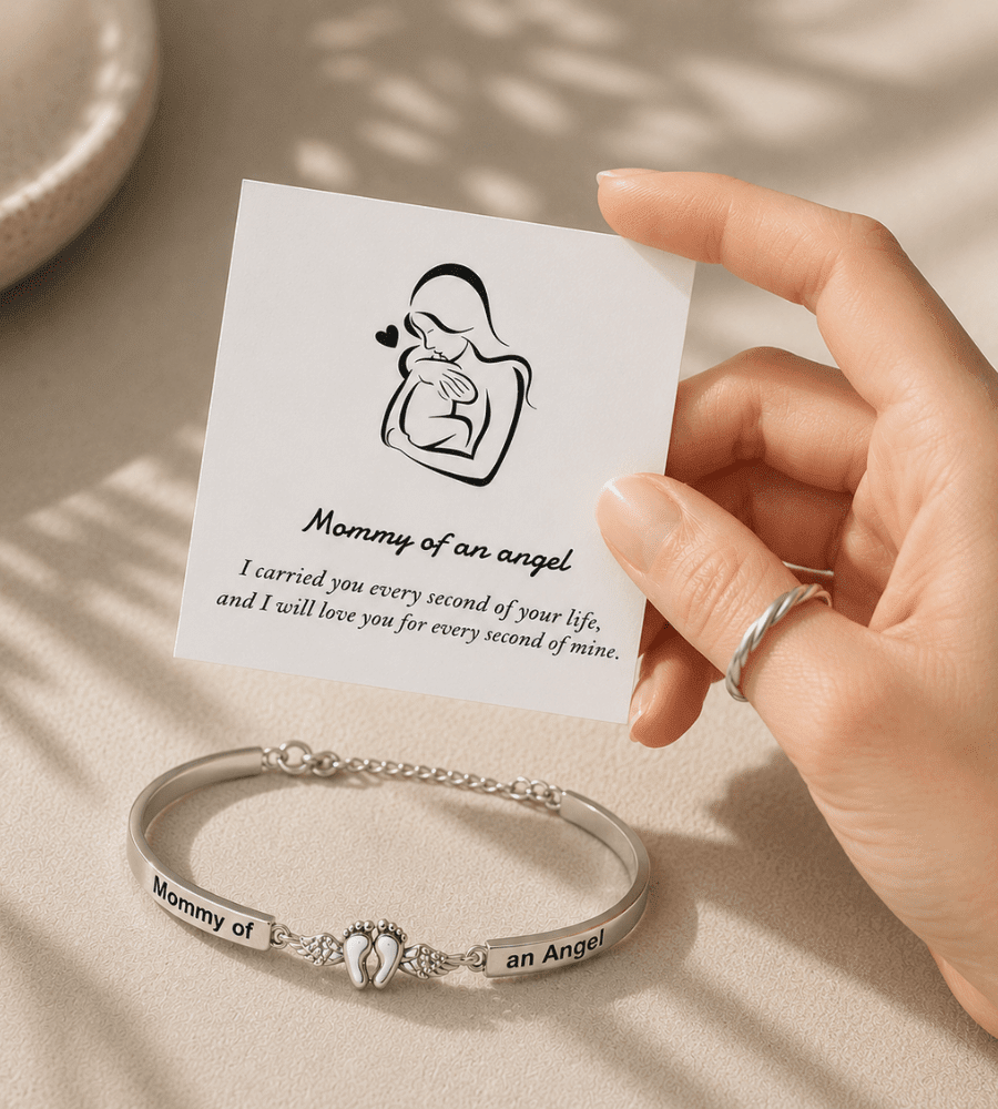 Mommy of an Angel Bracelet - Mireva Jewelry