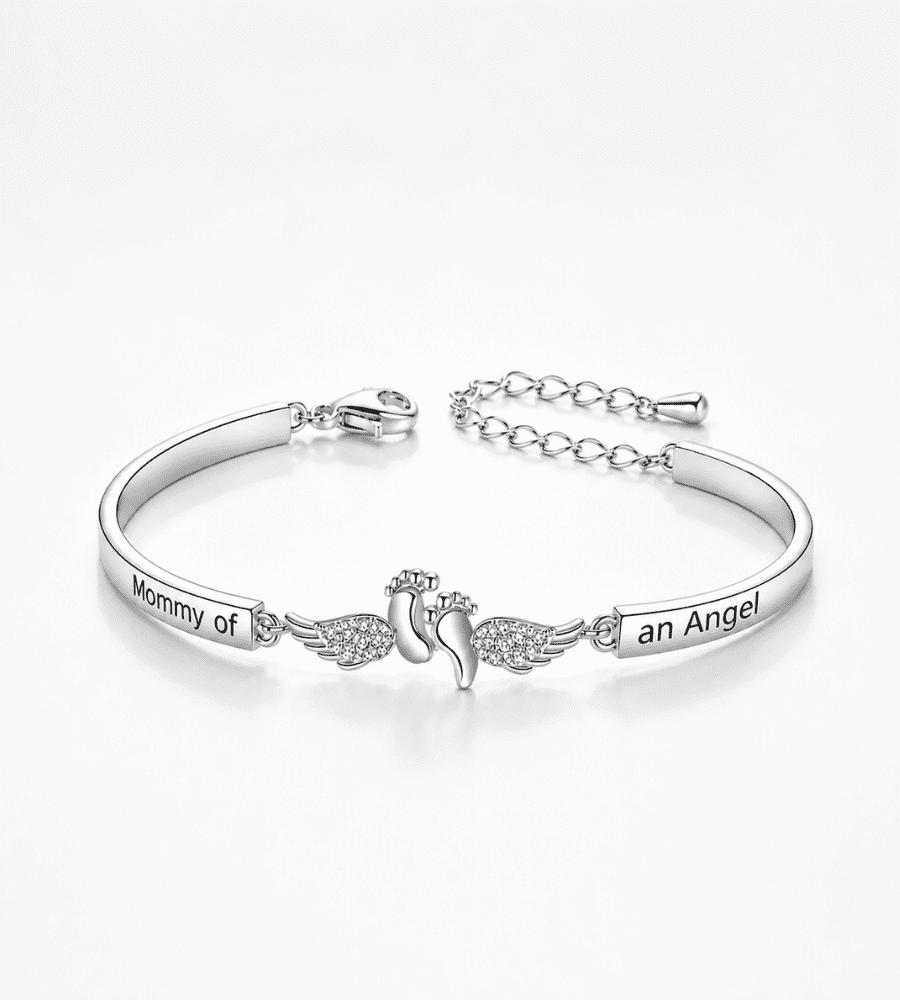 Mommy of an Angel Bracelet - Mireva Jewelry