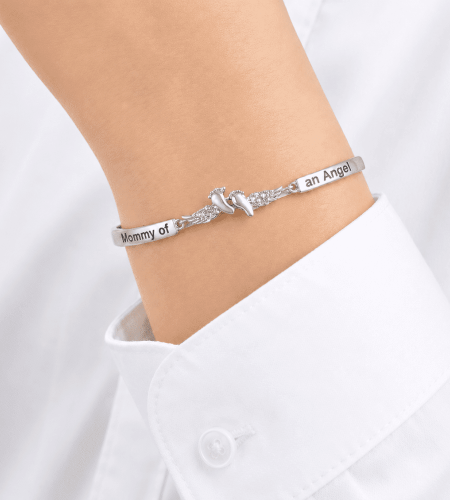 Mommy of an Angel Bracelet - Mireva Jewelry