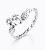 Mommy of an Angel Ring - Mireva Jewelry