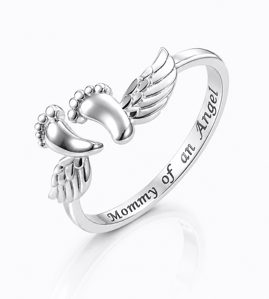 Mommy of an Angel Ring - Mireva Jewelry