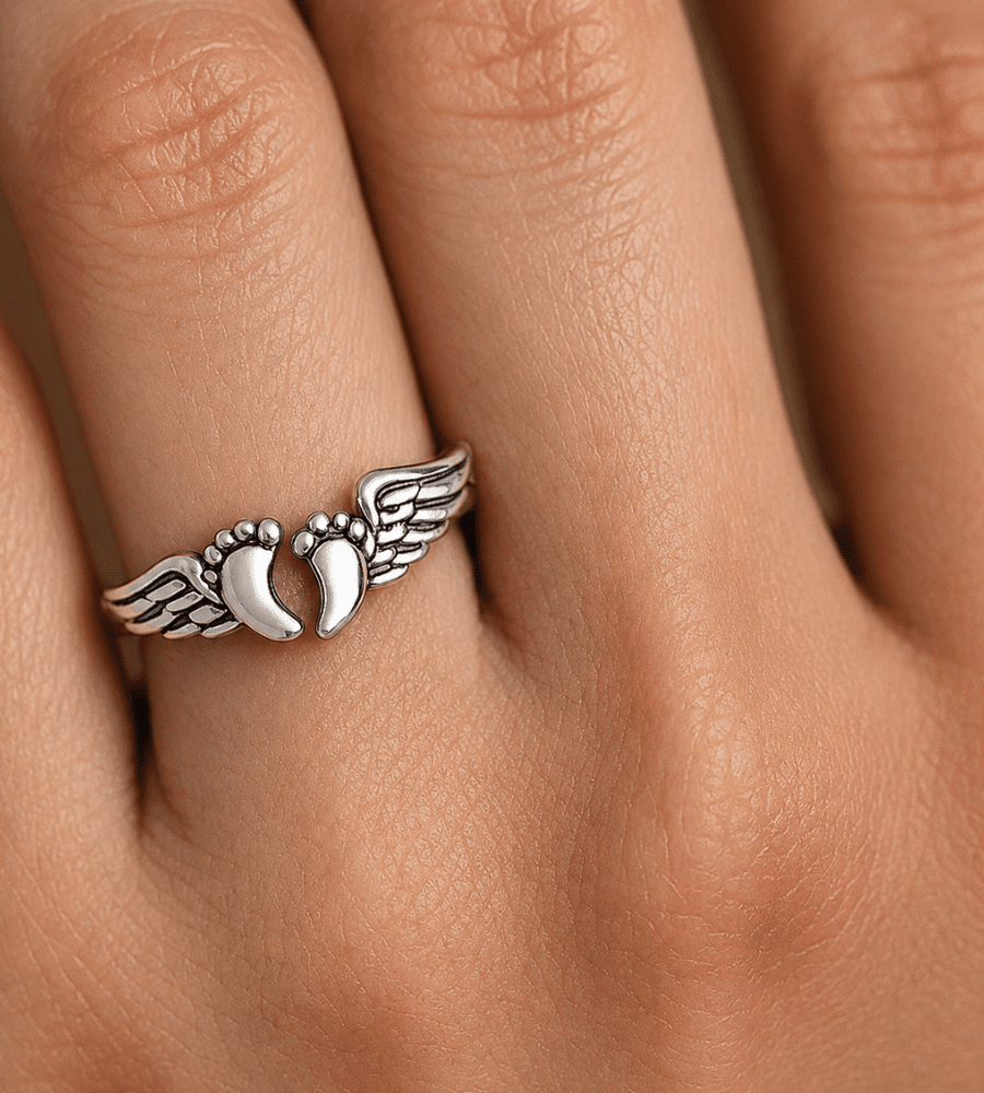 Mommy of an Angel Ring - Mireva Jewelry