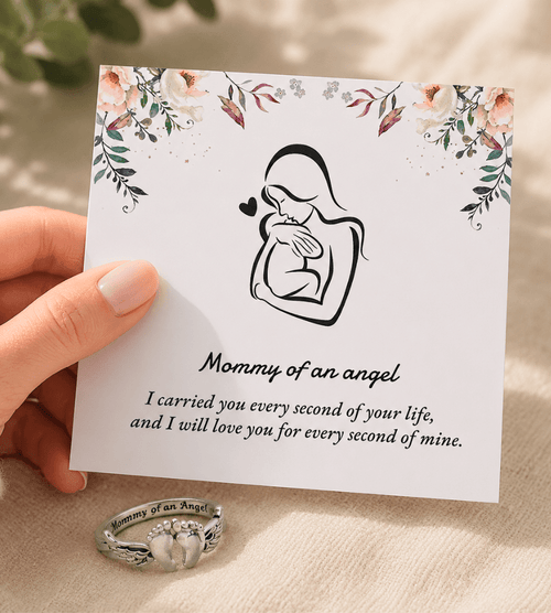 Mommy of an Angel Ring - Mireva Jewelry