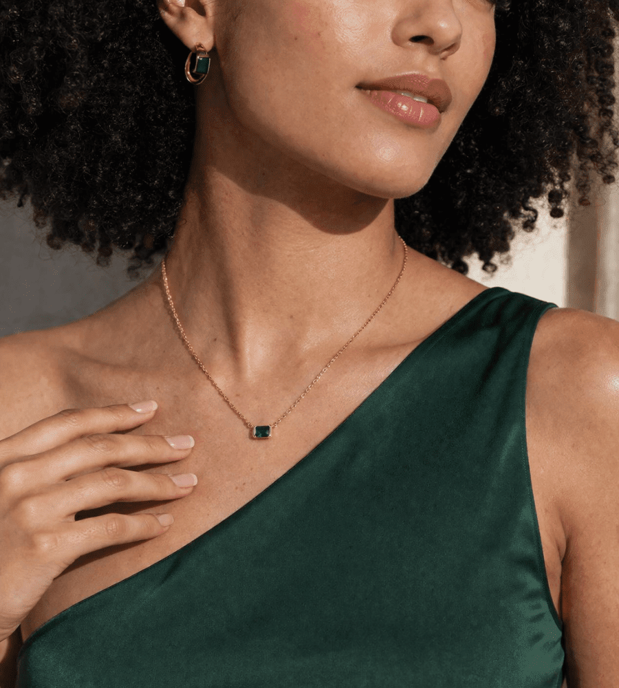 Monica Gem Necklace - Mireva Jewelry