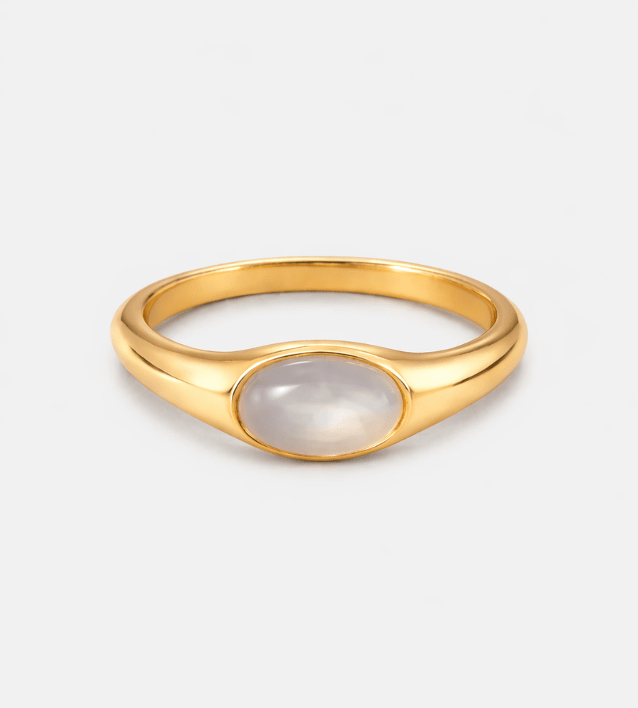 Moonstone Ring - Mireva Jewelry