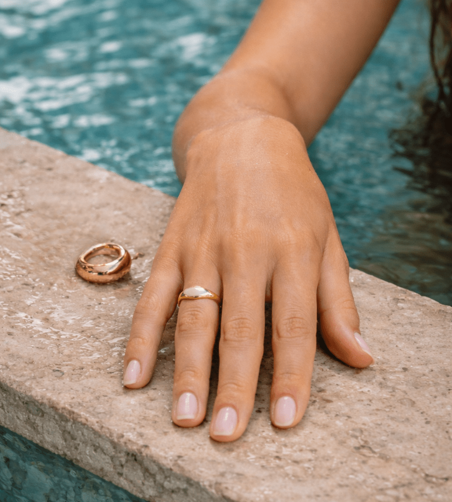 Moonstone Ring - Mireva Jewelry