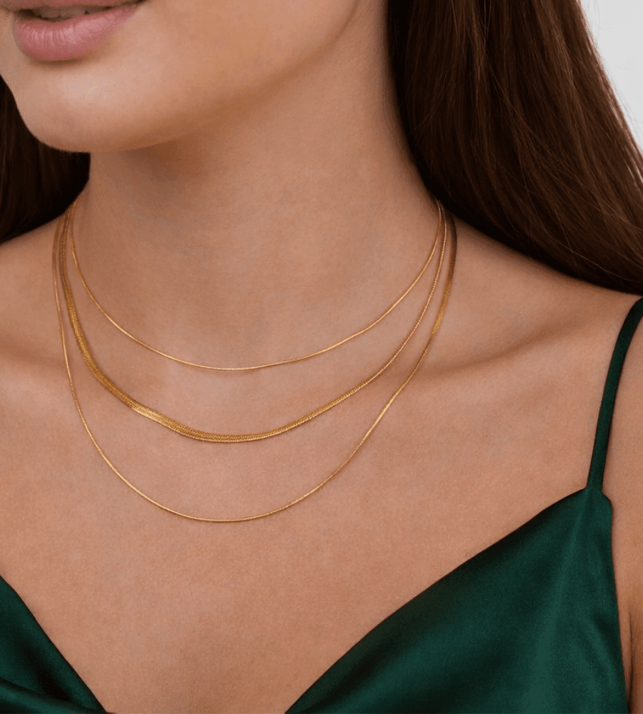 Multi Layered Chain - Mireva Jewelry