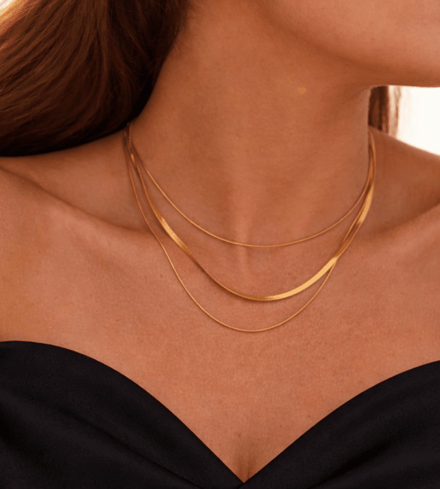 Multi Layered Chain - Mireva Jewelry