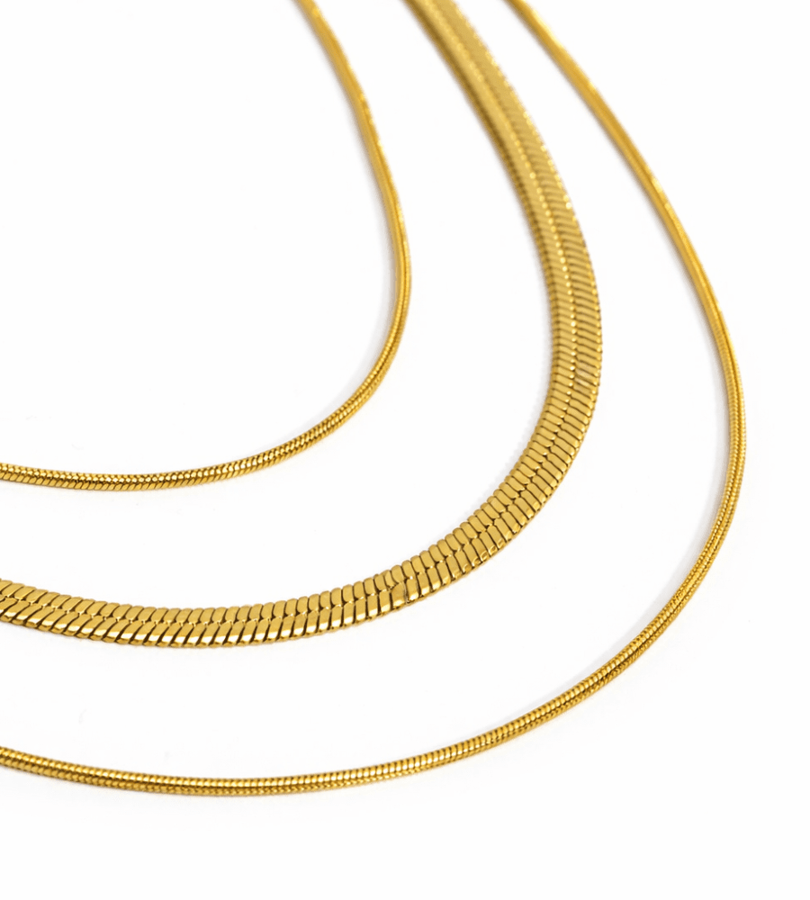 Multi Layered Chain - Mireva Jewelry