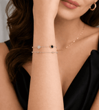 Onyx Stone Bracelet - Mireva Jewelry